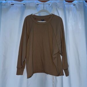 Brown Long Sleeve Sweatshirt